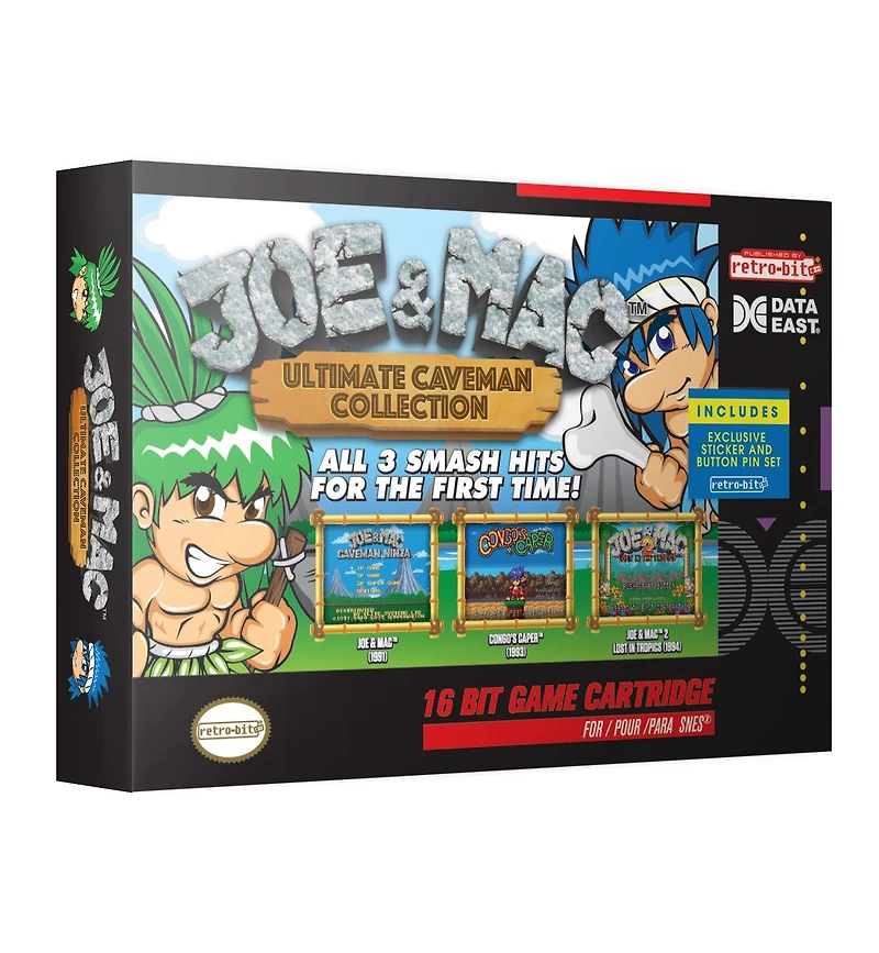 Joe and Mac Ultimate Caveman Collection