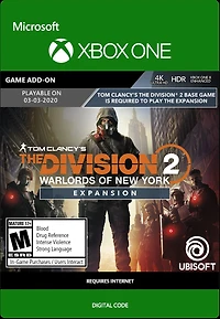 Tom Clancy's The Division 2: Warlords of New York Expansion DLC