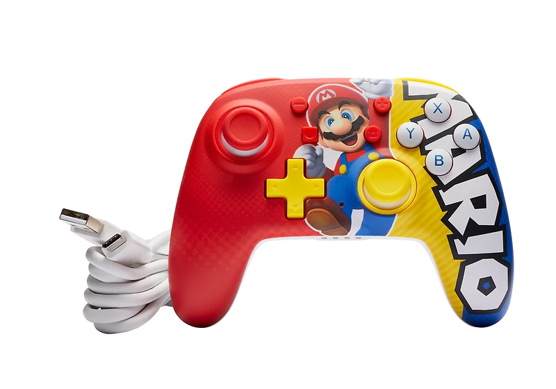 PowerA Nano Enhanced Wireless Controller for Nintendo Switch Mario Victory