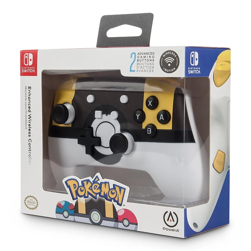 PowerA Enhanced Wireless Controller for Nintendo Switch Pokemon Ultra Ball
