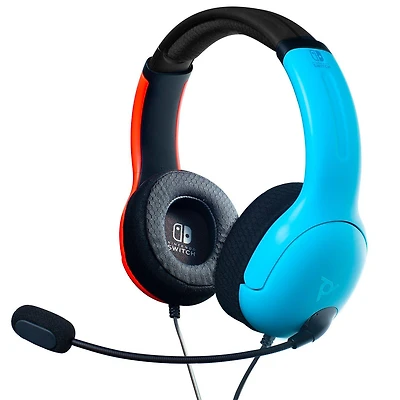 PDP Gaming LVL40 Wired Stereo Gaming Headset Neon Pop - Nintendo Switch