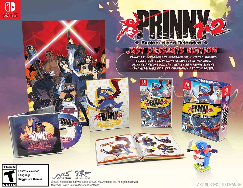 Prinny 1.2: Exploded and Reloaded Just Desserts Edition - Nintendo Switch