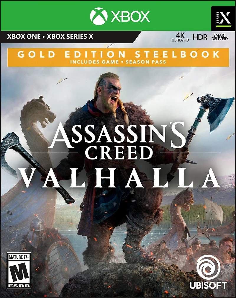 Assassin's Creed: Valhalla Gold Steelbook - Xbox One