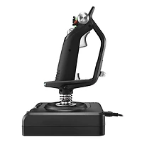 Logitech X52 Professional H.O.T.A.S. Throttle and Stick Simulation Controller for PC Black