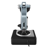 Logitech X52 H.O.T.A.S. Throttle and Stick Simulation Controller for PC Black and Silver