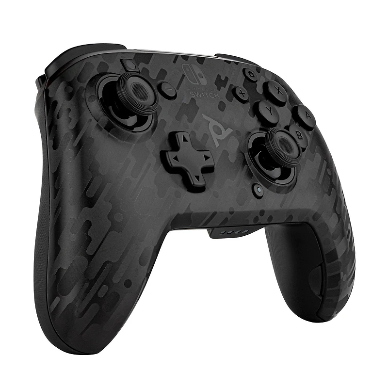 PDP Faceoff Black Camo Wireless Deluxe Controller for Nintendo Switch