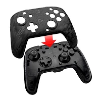 PDP Faceoff Black Camo Wireless Deluxe Controller for Nintendo Switch