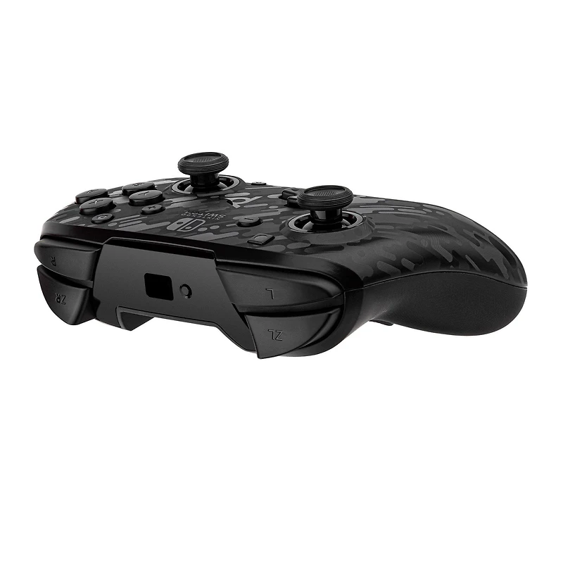 PDP Faceoff Black Camo Wireless Deluxe Controller for Nintendo Switch