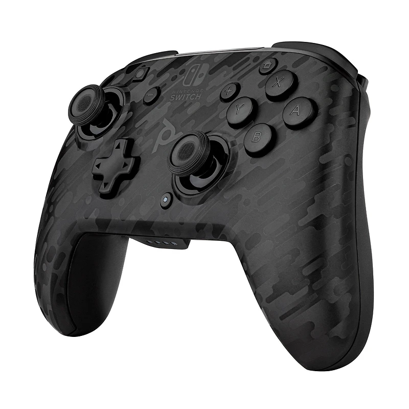 PDP Faceoff Black Camo Wireless Deluxe Controller for Nintendo Switch