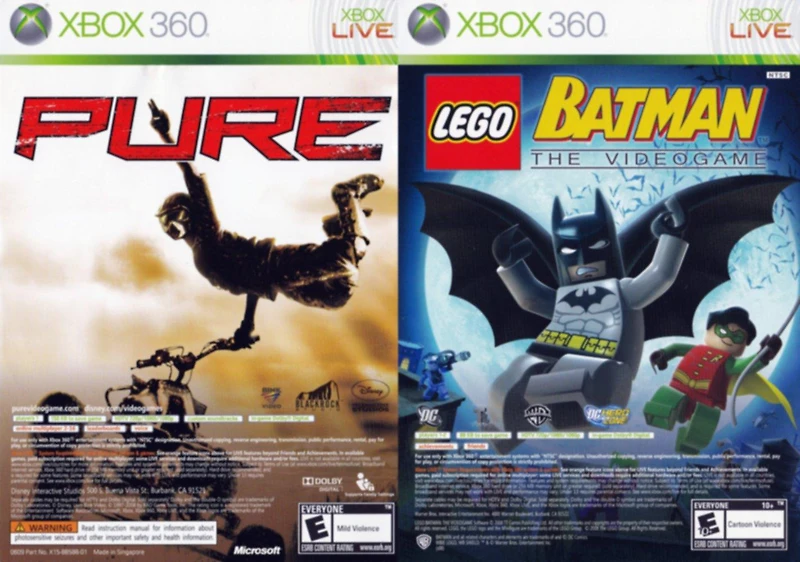 LEGO Batman: The Videogame and Pure 2 Pack
