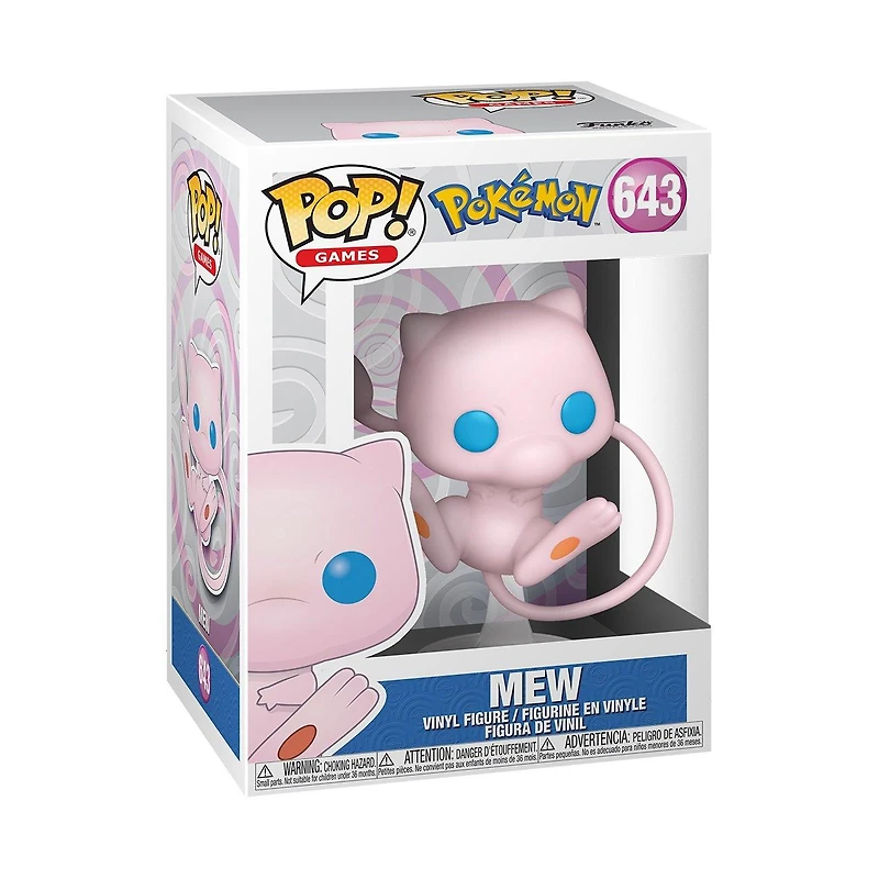 Funko POP! Games: Pokemon Mew 3.75-in Vinyl Figure