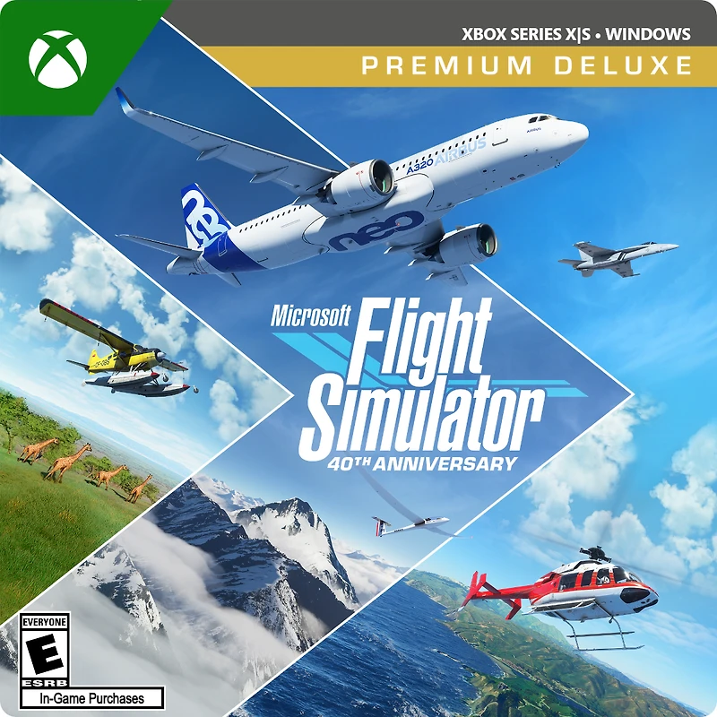 Microsoft Flight Simulator Premium Deluxe 40th Anniversary - Xbox Series X
