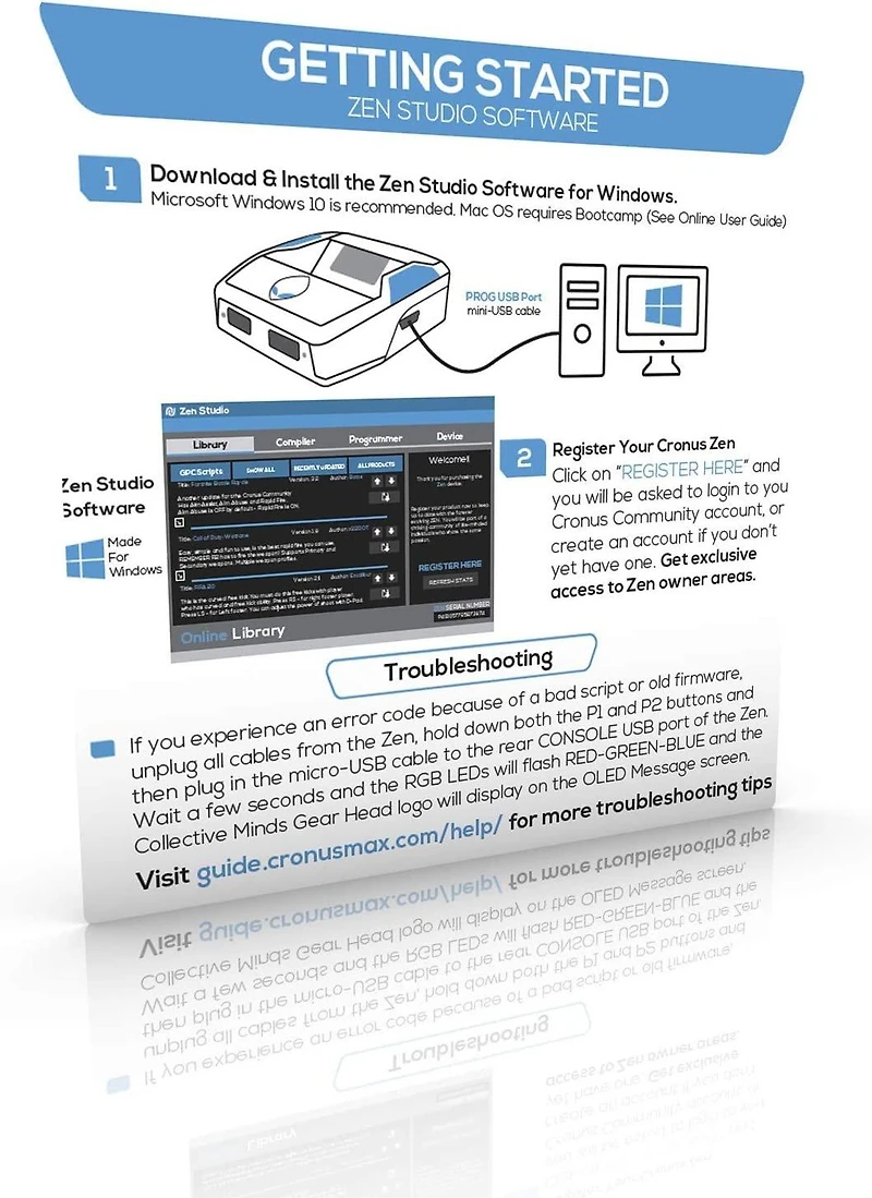 Collective Minds Cronus Zen Controller Adapter for PlayStation, Nintendo Switch