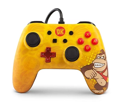 PowerA Wired Controller for Nintendo Switch - Donkey Kong Yellow