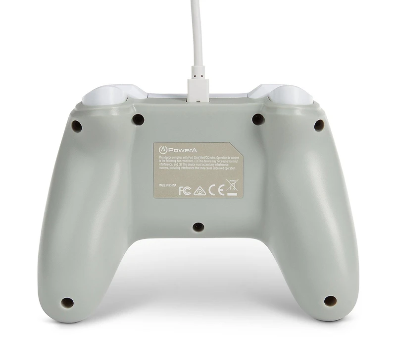 PowerA Wired Controller for Nintendo Switch White Matte
