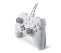 PowerA Wired Controller for Nintendo Switch White Matte