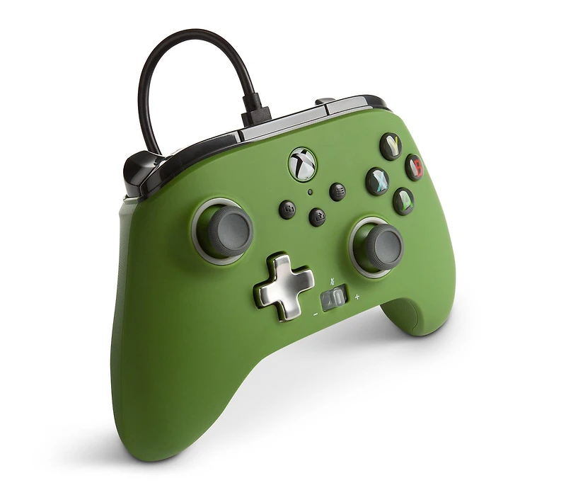 PowerA Enhanced Wired Controller for Xbox Series X/S Soldier Green