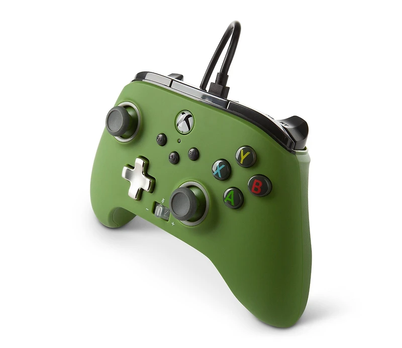 PowerA Enhanced Wired Controller for Xbox Series X/S Soldier Green