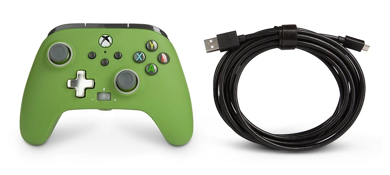 PowerA Enhanced Wired Controller for Xbox Series X/S Soldier Green