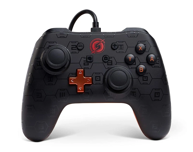PowerA Wired Controller for Nintendo Switch - Metroid Black