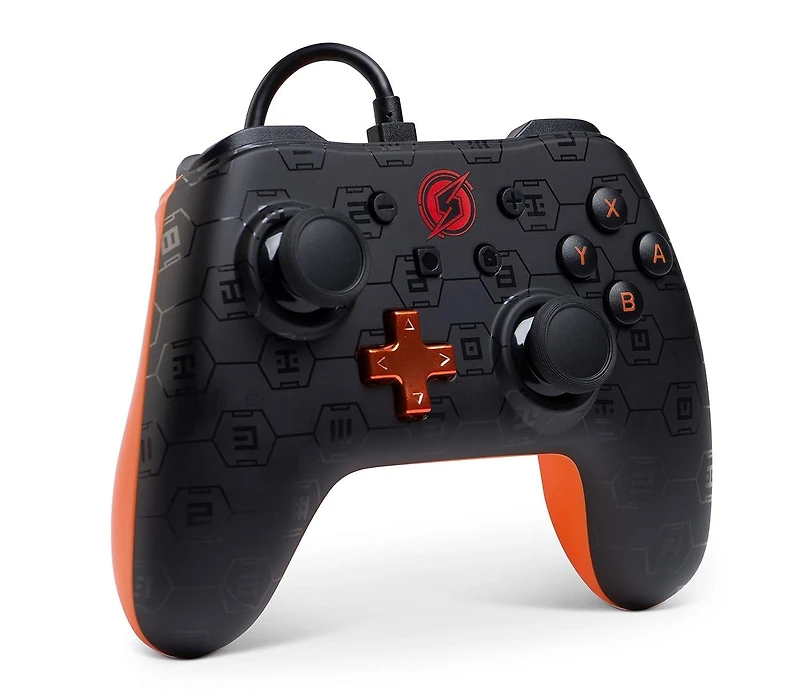 PowerA Wired Controller for Nintendo Switch - Metroid Black