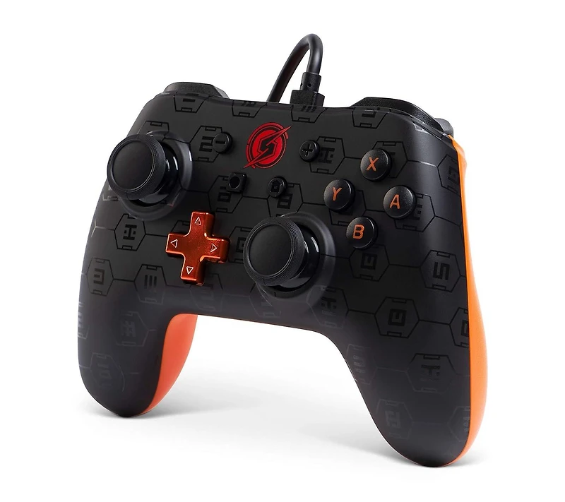 PowerA Wired Controller for Nintendo Switch - Metroid Black
