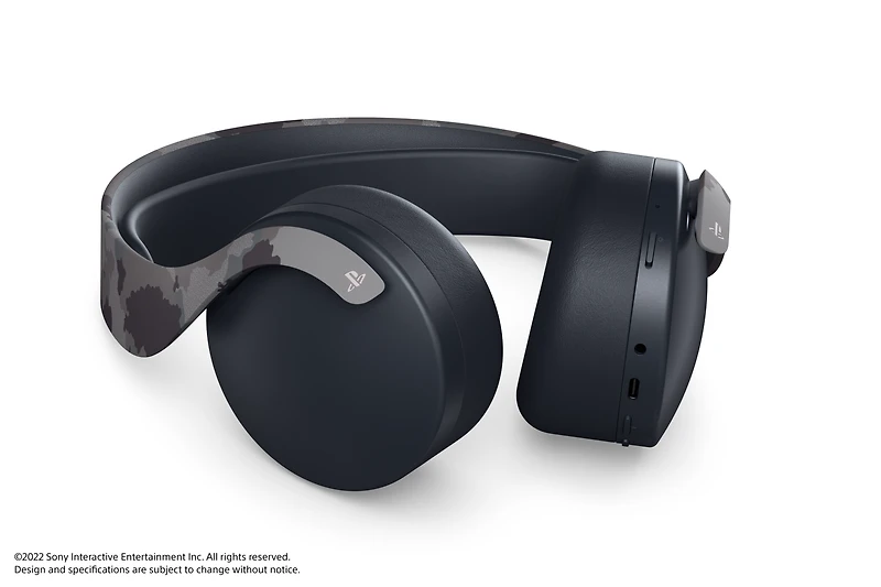 Sony PULSE 3D Wireless Headset Gray Camouflage for PlayStation 4 and PlayStation 5