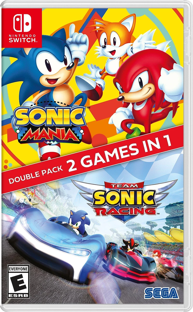 Sonic Mania Plus Team Sonic Racing Double Pack