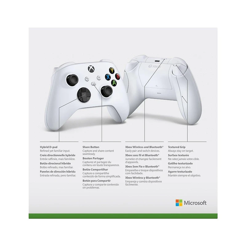 Microsoft Xbox Series X Controller Robot White
