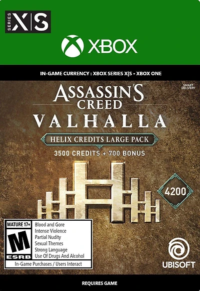 Assassin's Creed Valhalla Helix Credits Large Pack - Xbox One