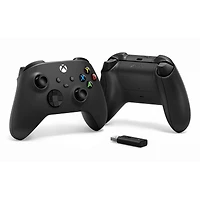 Microsoft Xbox Series X Wireless Controller with Wireless Adapter for Windows 10