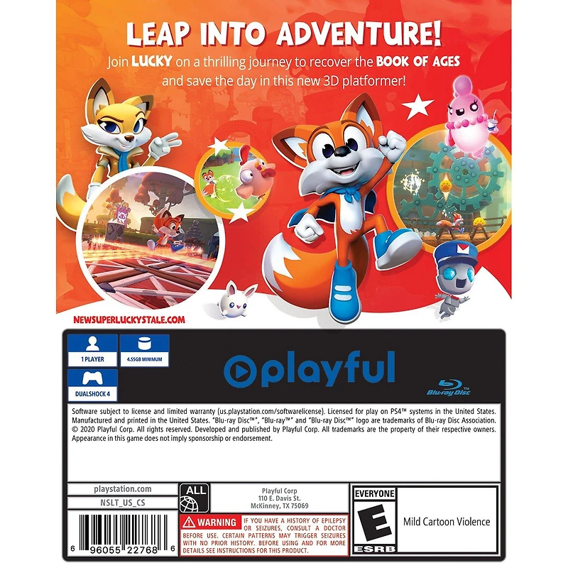 New Super Lucky's Tale - PlayStation 4