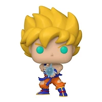 Funko POP! Animation: Dragon Ball Z Super Saiyan Goku with Kamehameha Wave 5.0-in Vinyl Figure
