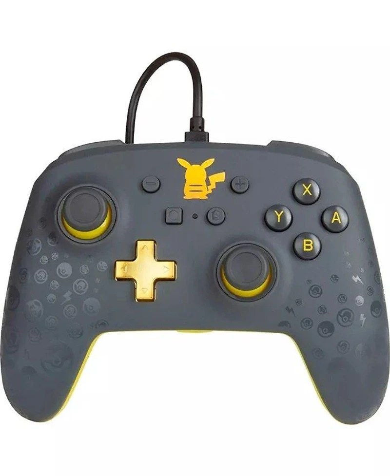 PowerA Wired Controller for Nintendo Switch - Pikachu Grey