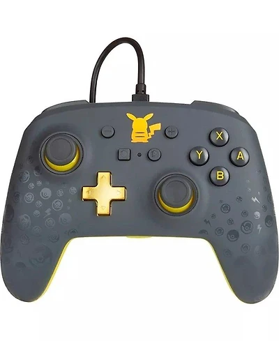 PowerA Wired Controller for Nintendo Switch - Pikachu Grey