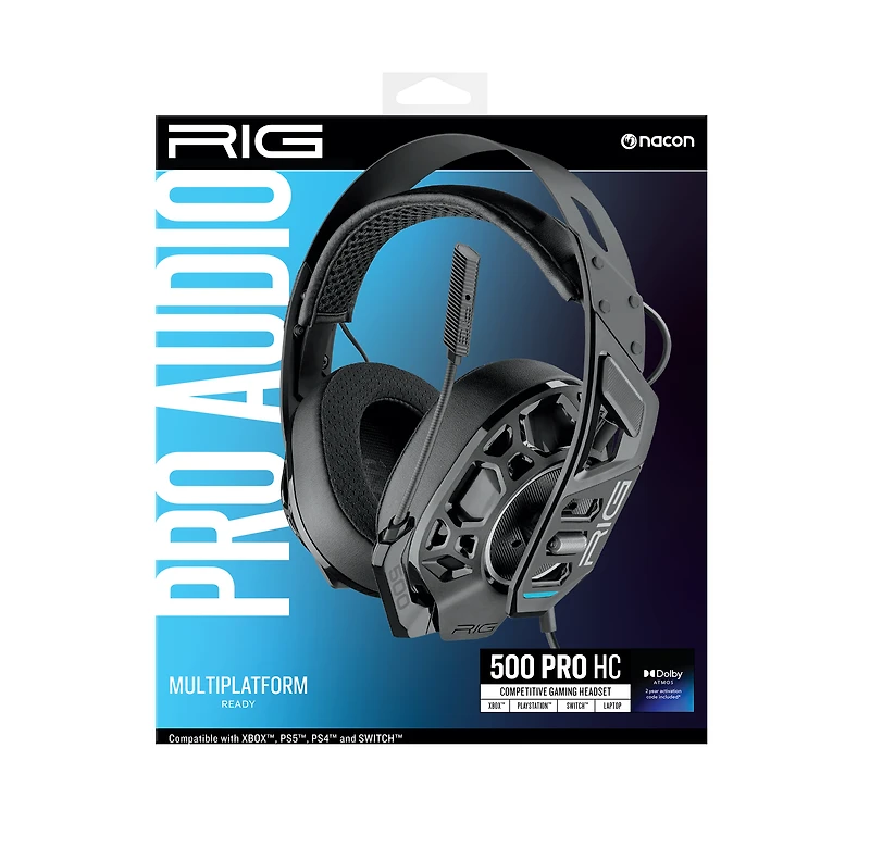 RIG 500 PRO HC GEN 2 Wired Gaming Headset with Dolby Atmos