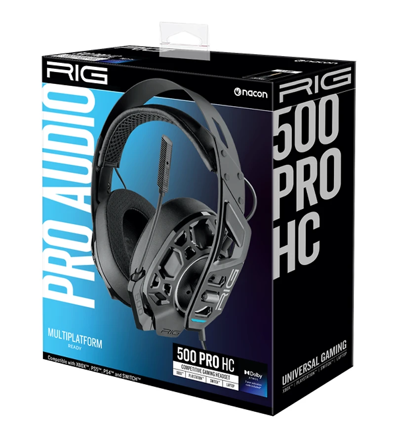 RIG 500 PRO HC GEN 2 Wired Gaming Headset with Dolby Atmos