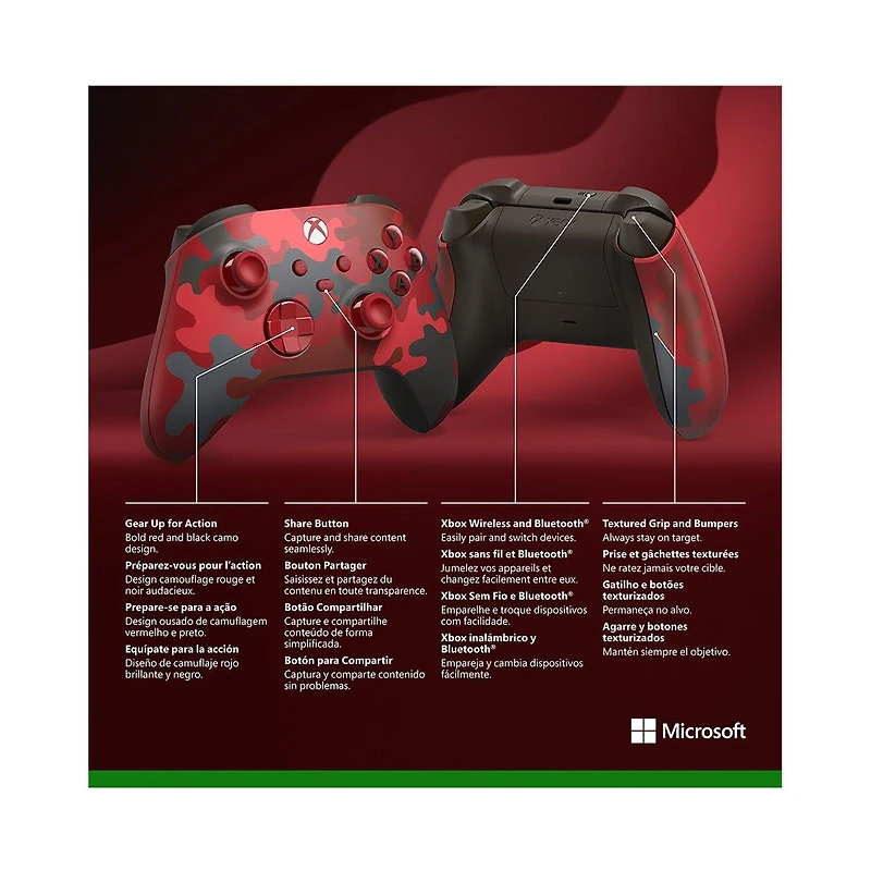 Microsoft Xbox Series X Controller Daystrike Camo