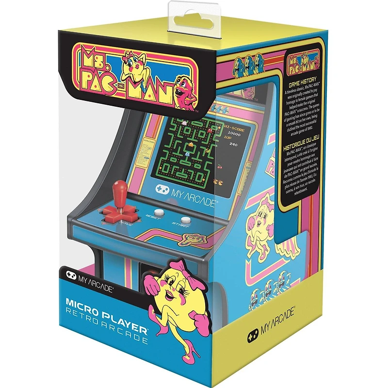Micro Arcade Machine Ms. PAC-MAN