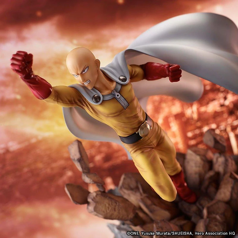 One-Punch Man Saitama Statue