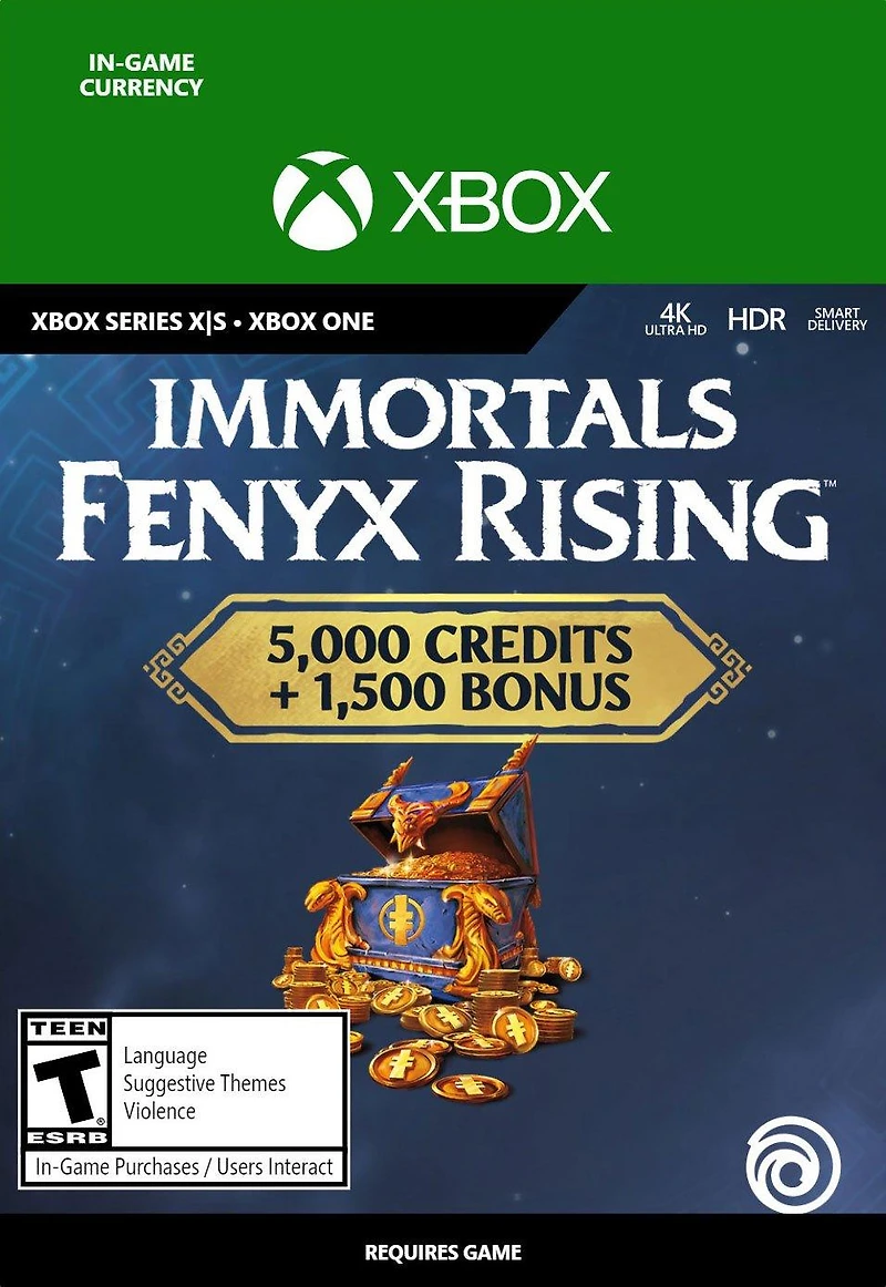 Immortals Fenyx Rising Credits 6,500 - Xbox One