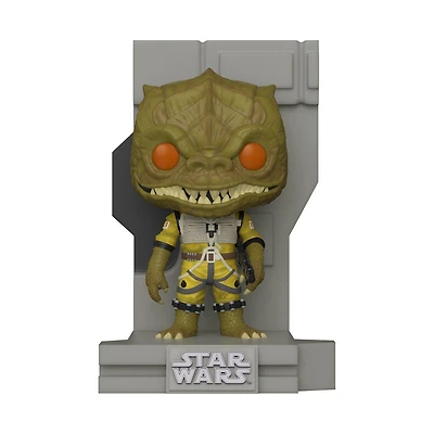 Funko POP! Deluxe: Star Wars Bounty Hunter Bossk 3.75-in Bobblehead Vinyl Figure GameStop Exclusive