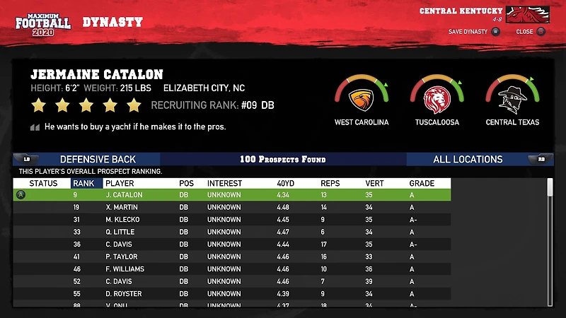 Doug Flutie Maximum Football 2020 - Xbox One