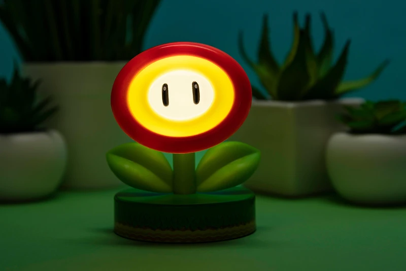 Super Mario Fire Flower Icon Light