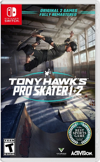Tony Hawk Pro Skater 1 and 2