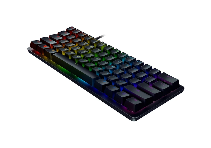 Razer Huntsman Mini 60 Percent Optical Gaming Keyboard (Clicky Purple Switch
