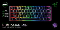 Razer Huntsman Mini 60 Percent Optical Gaming Keyboard (Clicky Purple Switch