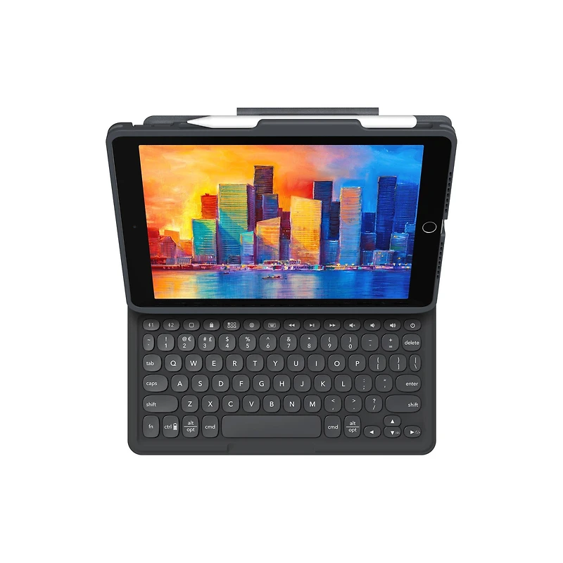 ZAGG Pro Keys Wireless Keyboard and Case for 10.2-in iPad Charcoal