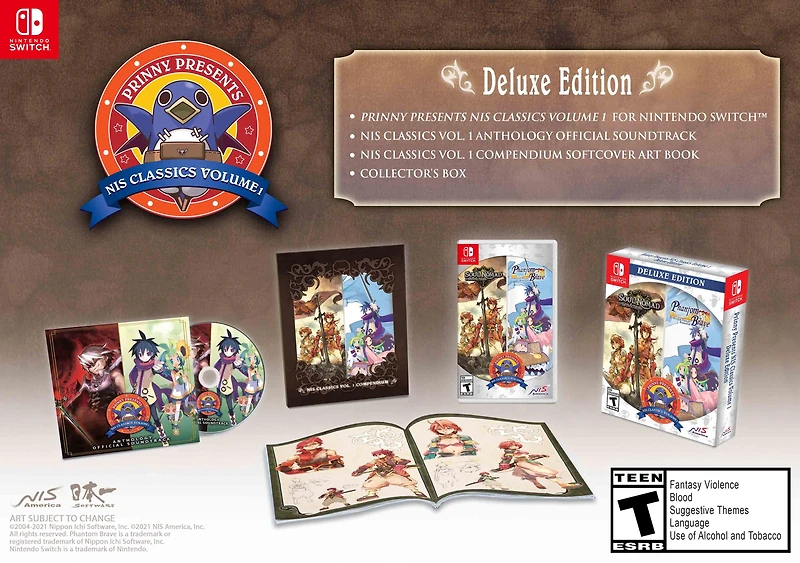 Prinny NIS Classic Volume 1 Deluxe Edition