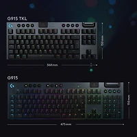 Logitech G915 TKL LIGHTSPEED Wireless Gaming Keyboard GL Tactile
